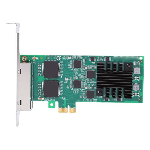 Tarjeta de Red Zunate PCI Express NIC, Adaptador de Red PCIe x1 con 4 Puertos, Velocidad 5 GT/s 82574, RJ45, Diseño de Bajo Consumo, para Servidores, Desktops e Industrial miniatura 1