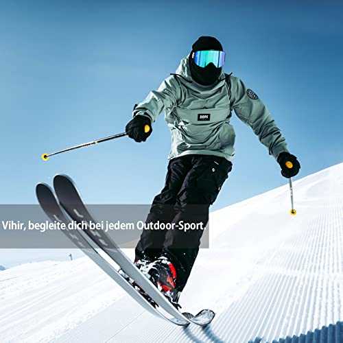 Vihir Guanti invernali da Sci da Uomo e da Donna