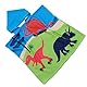 FEBE Badeponcho Kinder Dinosaurier Badetuch Mit Kapuze Bademantel für Kleinkind