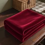 Photo Gallery goutui coperta in cotone morbida 75 x 90 cm calda e morbida coperta pile blanket per tutte le stagioni per letto/divano/sedia e divano, weinrot Photo Gallery goutui coperta in cotone morbida 75 x 90 cm calda e morbida coperta pile blanket per tutte le stagioni per letto/divano/sedia e divano, weinrot