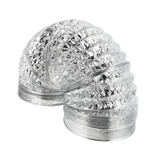 Conduit flexible aluminium OSALADI gaine de ventilation échappement anti-fuite