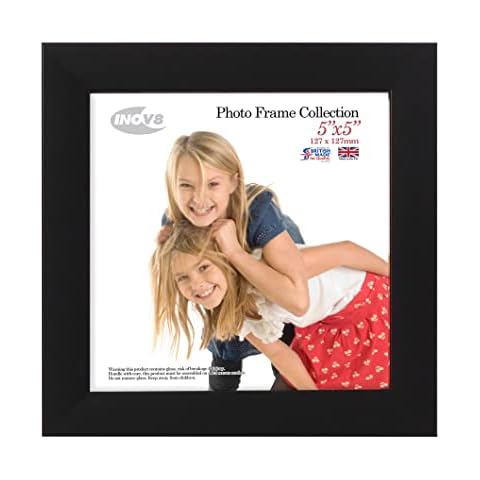 Inov8 Framing Satin Black Frame, 5x5 inch Cover
