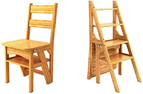 Silla plegable de cuatro pasos con pedal ancho 2