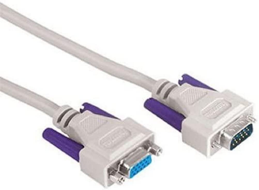 Giacomo Vaccaro Prolunga Cavo VGA 30 Cm, Maschio-femmina, Per Proiettori, Monitor, Collegamenti Corti, Colore Nero Cavo Prolunga Vga Maschio Femmina - Foto 6