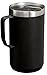 Stanley Stay-Hot Camp Mug 24 oz | Press Fit Drink Through Lid | Cup for Coffee, Tea and Drinks | Insulated Stainless Steel Coffee Mug | BPA-Free | Black 2.0