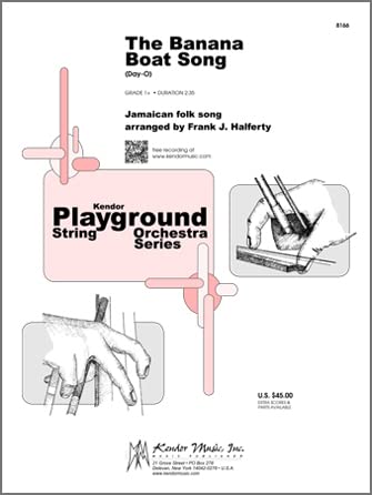 The Banana Boat Song-16 Violins, 5 Violas, 5 Cellos, 5 Double Basses, Piano-SET