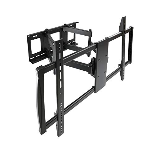 Tooq LP75100TN-B - Soporte de Pared VIDEOWALL para TV de 60' a 100' hasta 80Kg de Peso, Distancia a la parde Desde 70 mm hasta 625 mm, Vesa máximo 600 x 900, inclinación -15+5°, Color Negro