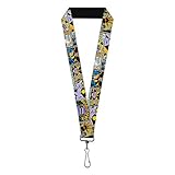 Buckle-Down Men's Lanyard-Thanos, Multicolor, Standard