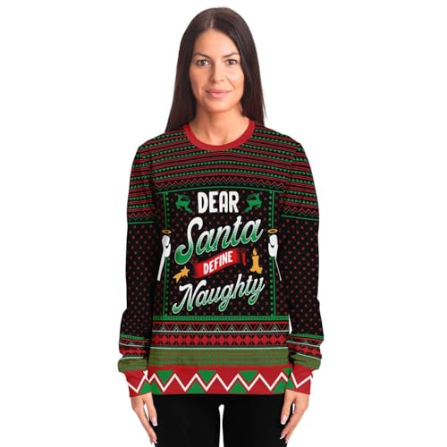 Dear Santa Define Naughty Sweatshirt