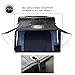 Overland Vehicle Systems XD Everest Cantilever Aluminum Hard Sheel Roof Top Tent with Black Out Kit - Grey Body & Black Rainfly (2 Person Roof Top Tent)