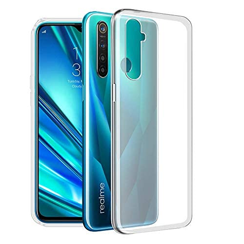 Image of Case Creation Brand - Mobile Cover for Realme 6i (Soft & Flexible Back Case), Transparent