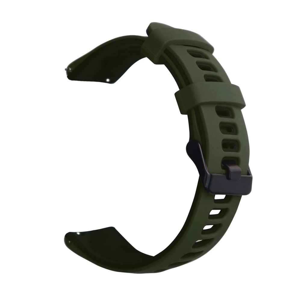 Bracelet silicone Garmin Vivoactive 4 GUMMMY anti-irritation taille 20mm 22mm - 8
