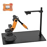wlkata Mirobot 6DoF Mini Industrial Robot Arm Professional Kit Plus Vision Set Programmable Robot Arm Light Professional Desktop Robot Arm Plus Vision Set for K12 Or 3D Printer