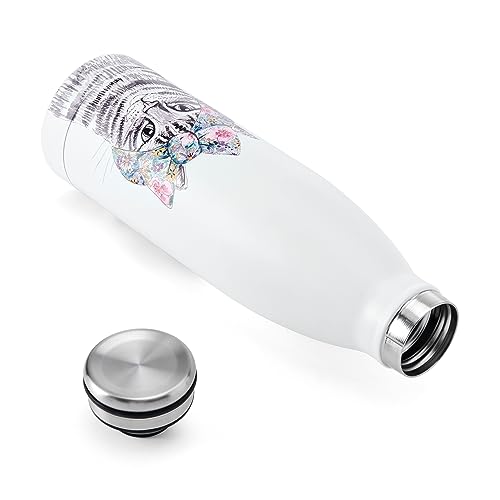 MIKASA Tipperleyhill Double-Walled Stainless Steel Bottle, 500ml Vacuum-Insulated Drinks Bottle Keeps Drinks Cold and Hot - Image 3