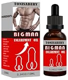 Bigman Enlarge Men's Herbal Massage Oil - Natural Botanical Blend for Skin & Comfort, 10mL Enlargement