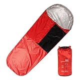 Robuster Thermo-Schlafsackbezug: Schützt Schlafsäcke vor Feuchtigkeit, Staub und Schmutz und bietet gleichzeitig zusätzliche Wärmeisolierung für Camping, Rucksacktouren, Wanderungen oder sabenteuer bei kaltem Wetter