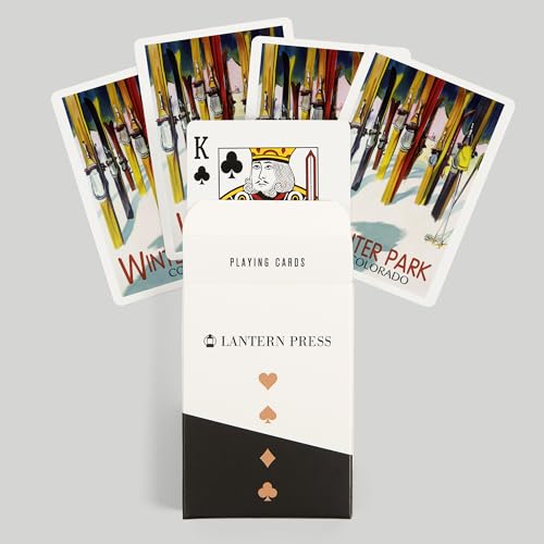 Baraja de poker Winter Park Colorado, 52 cartas miniatura 6