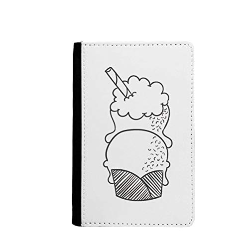 Étui portefeuille cartes passeport noir pochette de rangement pour voyageur