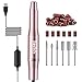 Produktbild Bestidy Elektrische Nagelfräser Set, Elektrische Nagelfeilen 6 in 1 Elektrisches Maniküre Pediküre Set Polierwerkzeuge Nagelknipser Set für Acryl Gele Home und Salon Verwendung(20000 RPM) (Rosa)
