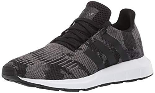 adidas Originals Men's Swift Run Sneaker, Black/Black, 12 M US