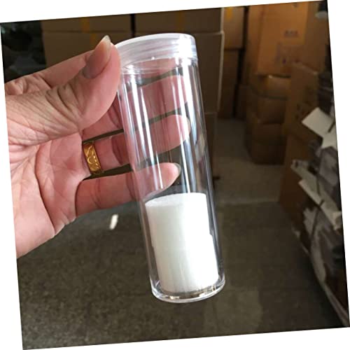 6 tubos transparentes para monedas con caja organizadora miniatura 5