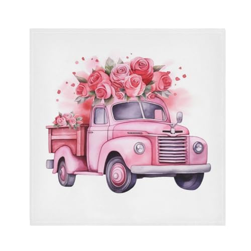 Servilletas de Tela Día de San Valentín Set de 6 miniatura 1