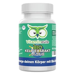 Vitamineule Bio Kelp Jod Kapseln 400µg
