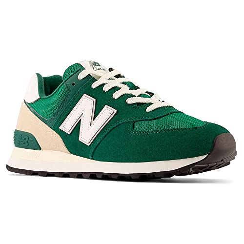 New Balance Mens 574 Classic NB, Abundant/Green(288), 44 EU