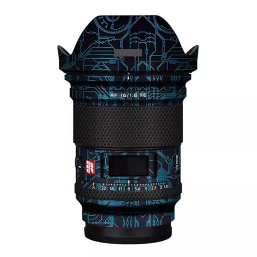 Film de protection anti-rayures bleu circuit pour objectif Viltrox AF 16 mm F1.8 Sony