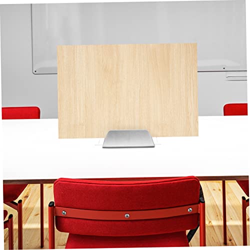 Veemoon 4 Pçs Bases De Partição Suporte Espesso Suporte De Painel Doméstico Escritório Divisor Domés