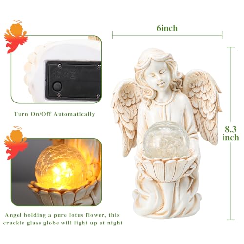 Estatua Ángel para Decoración Exterior miniatura 4