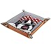 Produktbild Leder Valet Tray, Würfel Tray Folding Square Holder, Kommode Organizer Platte für Wechsel Münze Schlüssel Tier Cartoon Hund süß