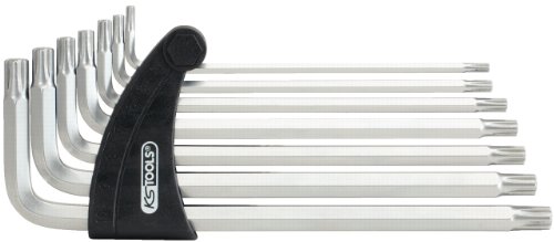 Ks Tools 151.2450 Serie Di Chiavi Maschio Piegate Ribe,7 Pzm4-M10