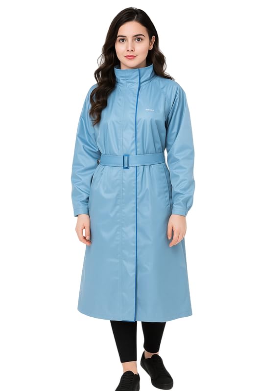 devil Women’s Belted Raincoat – Sleek Design, Perfect Fit & Waterproof (Multicolor,Multisize)-picture-33