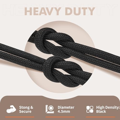 Image of Stepace 2 Pairs Round Heavy Duty Boot Laces for Hiking and Work Boots