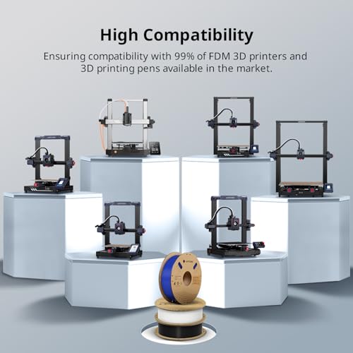 Image of ANYCUBIC PLA+ 3D Printer Filament Bundle, PLA Plus 1.75mm Dimensional Accuracy + /- 0.02mm, Fit Most FDM 3D Printers, 1KG Reusable Spool, 2KG White+Texture Grey