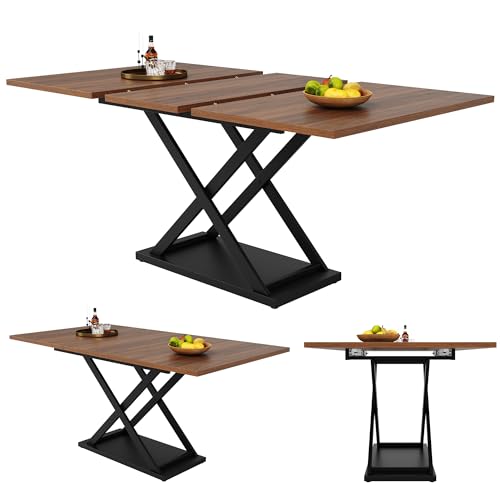 Table à manger modulable 120 à 160 cm pour petits espaces salon - 8