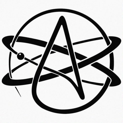 Atheist Atheism Symbol Science Non Believer Agnostic #1 Vinyl Sticker