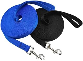 JKG® 10m Dog Training Lead - Strong Dog Lead Leash | Recall Training Lead | Dog Harness Leash For Puppy | Long Puppy Training Lead | Long Line Dog Lead | Small Medium Large Dog Leads [Up To 35kg Dogs]