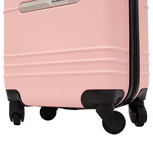 Travelers Club Richmond Spinner Luggage, Rose Gold, Carry-On 20-Inch #TOP5