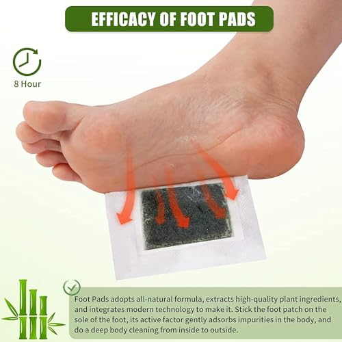 Image of GROOTS Bee Venom foot patch Detox Foot patches Pain Relief Detox patch Cleansing Toxin Remover Foot Pads Detoxify Stress Relief Sleep Patch for Detoxification For Men And Women (1 BOXES = 10 Patches) (10 Box)