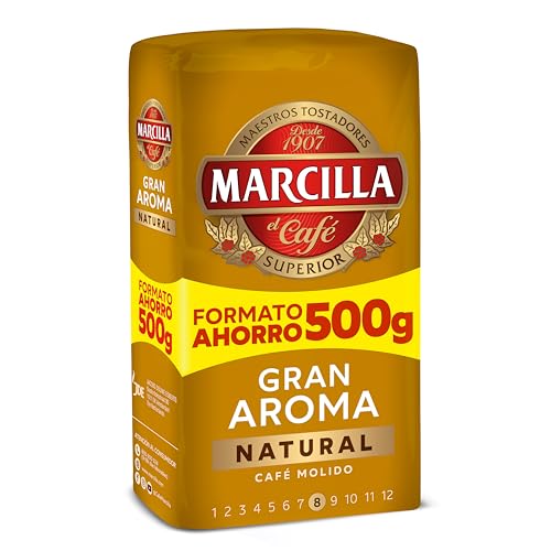 Marcilla Café Molido Gran Aroma Natural | 500 g