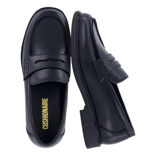 CUSHIONAIRE Raye Leather Loafer