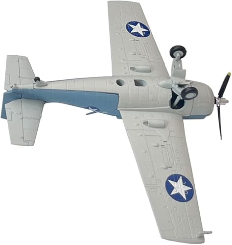 Miniatura 9 de Adorno de avión de metal fundido a troquel Grumman F4F Wildcat Fighter a escala 172