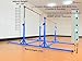 MARFULA Gymnastics Double Horizontal Bars 3Play Parallel Bars Uneven Bars Gymnastics Training Kip Bar with 304 Stainless Steel Regulating Arms & Fiberglass Rail for Indoor Outdoor Home Club Use