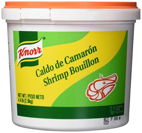 Image of Knorr Professional Caldo de Camaron, Shrimp Bouillon Tubs, 4.4 Lb, 4 Pack