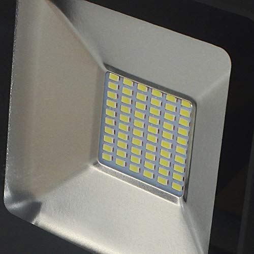 Refletor Holofote de Led SMD 30w Branco Frio Slim 6500k à Prova D'Água IP-66 Bivolt
