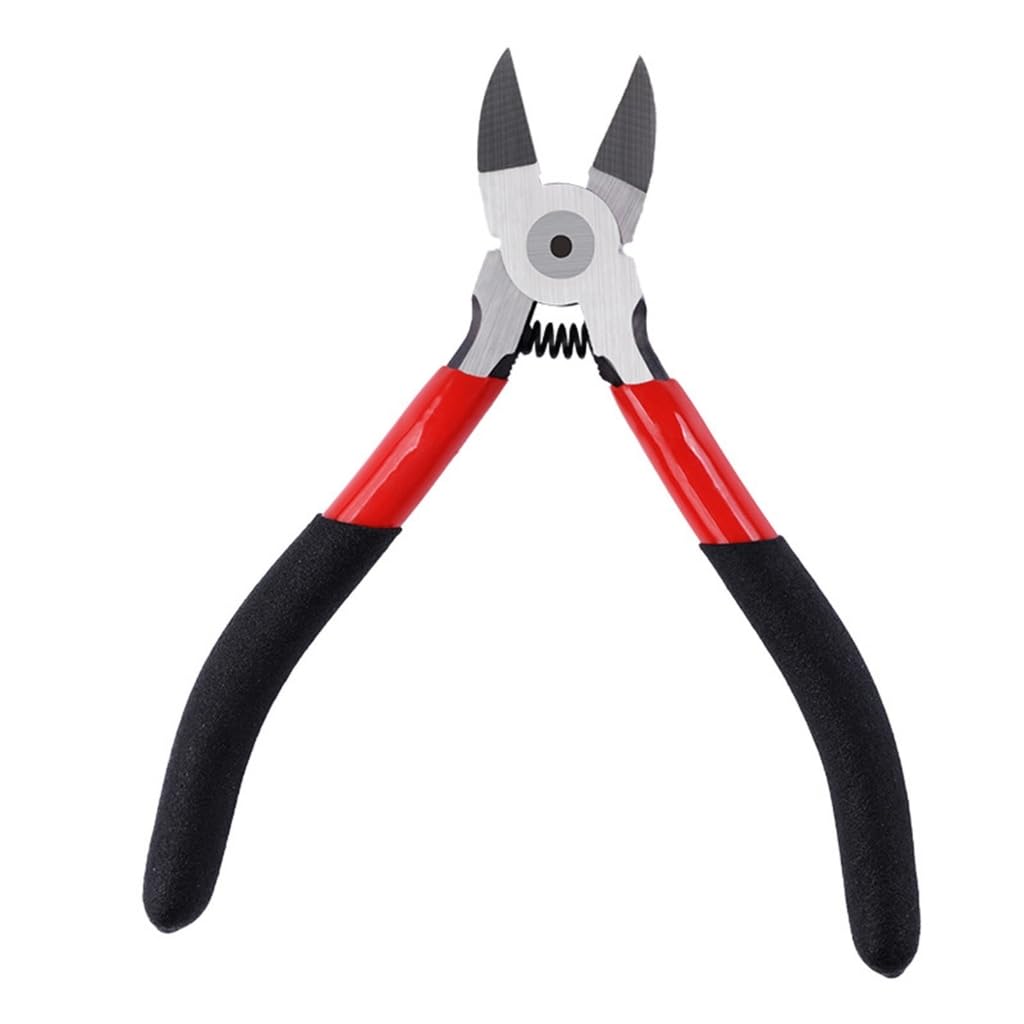 Gmbylby 5 Inches A Multipurpose Angled Jaw Wire Cutter Sturdy Metal Tool Electrician Pliers For Floral Arrangements Cutting