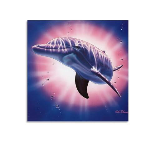 Impression sur toile Christian Riese Lassen | Décoration murale marine 70x70 cm
