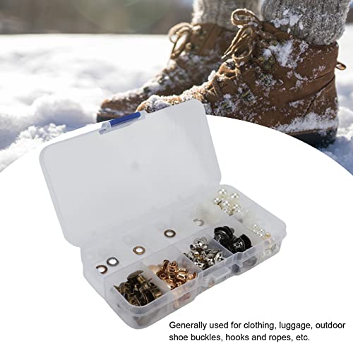 Shoe Eyelets DIY Lace Hooks For Making Hiking Boot Wallets For 10mm - Image 4